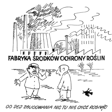 Rysunek Zbigniewa Jujki